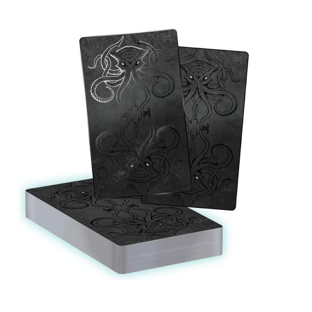 SEALED Ultra PRO Cthulhu's Vault Tarot Cards, Detailed Guidebook, 78 Cards, Blac - Picture 3 of 3